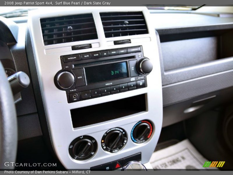 Surf Blue Pearl / Dark Slate Gray 2008 Jeep Patriot Sport 4x4