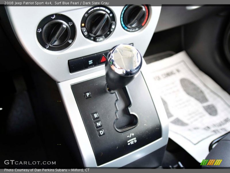 Surf Blue Pearl / Dark Slate Gray 2008 Jeep Patriot Sport 4x4
