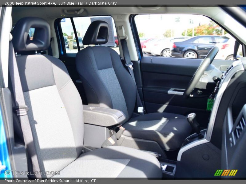 Surf Blue Pearl / Dark Slate Gray 2008 Jeep Patriot Sport 4x4