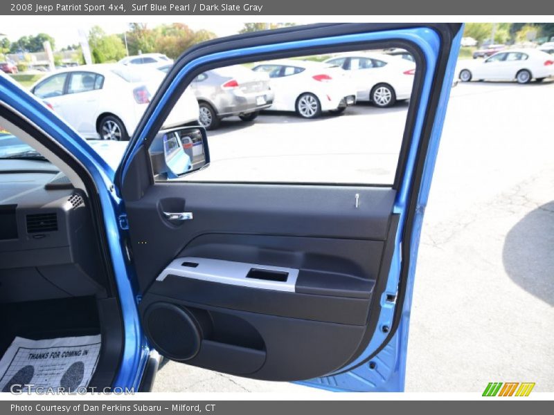 Surf Blue Pearl / Dark Slate Gray 2008 Jeep Patriot Sport 4x4