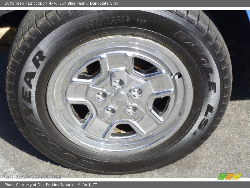 Surf Blue Pearl / Dark Slate Gray 2008 Jeep Patriot Sport 4x4