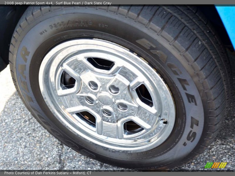 Surf Blue Pearl / Dark Slate Gray 2008 Jeep Patriot Sport 4x4