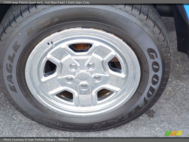 Surf Blue Pearl / Dark Slate Gray 2008 Jeep Patriot Sport 4x4