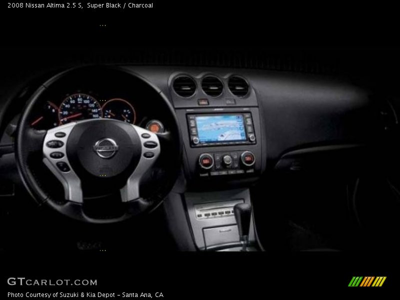 Super Black / Charcoal 2008 Nissan Altima 2.5 S