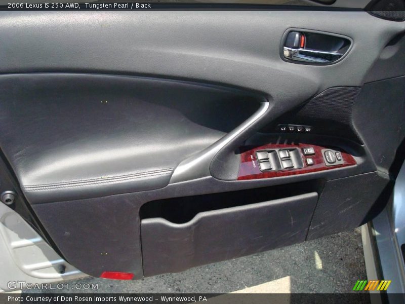 Tungsten Pearl / Black 2006 Lexus IS 250 AWD