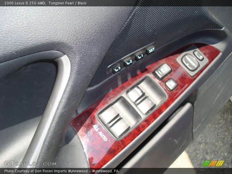 Tungsten Pearl / Black 2006 Lexus IS 250 AWD