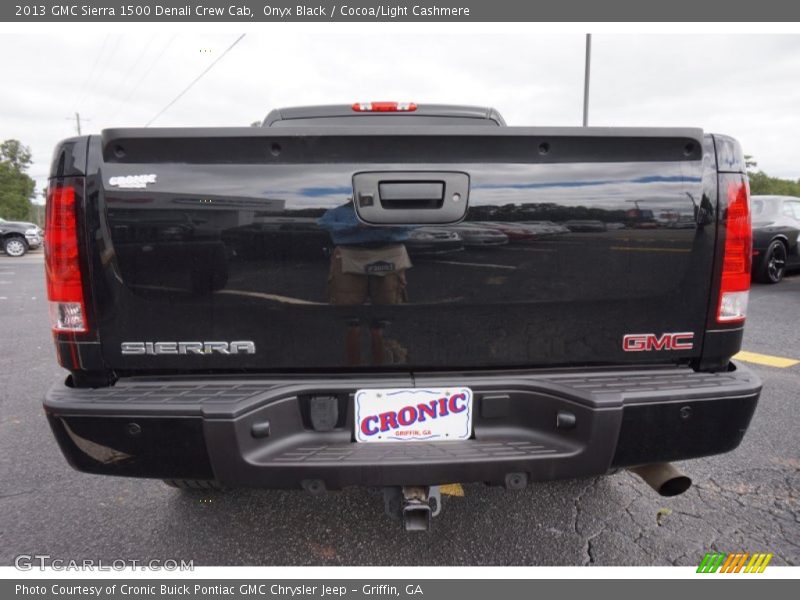 Onyx Black / Cocoa/Light Cashmere 2013 GMC Sierra 1500 Denali Crew Cab