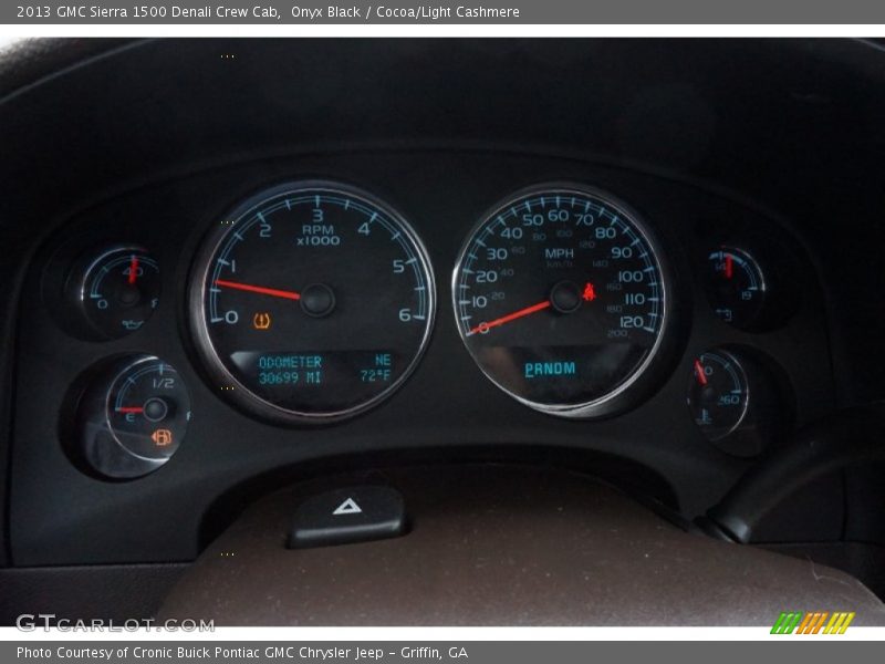 Onyx Black / Cocoa/Light Cashmere 2013 GMC Sierra 1500 Denali Crew Cab