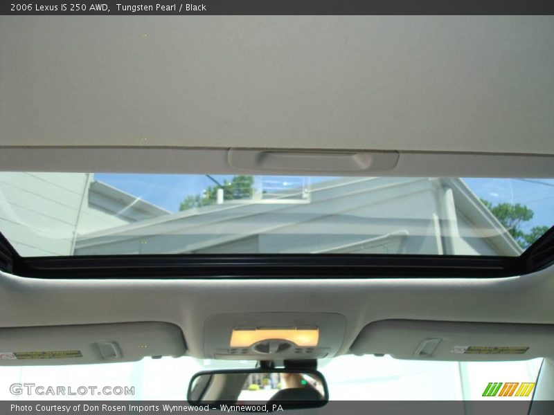 Tungsten Pearl / Black 2006 Lexus IS 250 AWD
