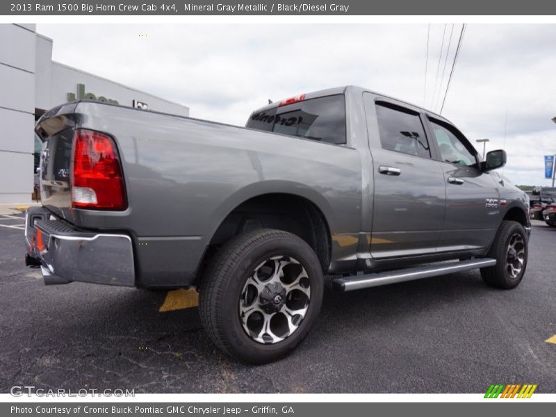 Mineral Gray Metallic / Black/Diesel Gray 2013 Ram 1500 Big Horn Crew Cab 4x4