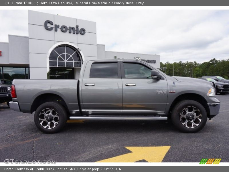 Mineral Gray Metallic / Black/Diesel Gray 2013 Ram 1500 Big Horn Crew Cab 4x4