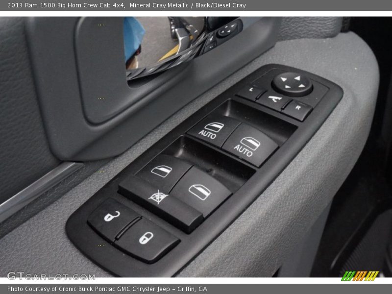 Mineral Gray Metallic / Black/Diesel Gray 2013 Ram 1500 Big Horn Crew Cab 4x4