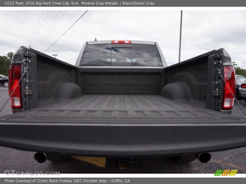 Mineral Gray Metallic / Black/Diesel Gray 2013 Ram 1500 Big Horn Crew Cab 4x4