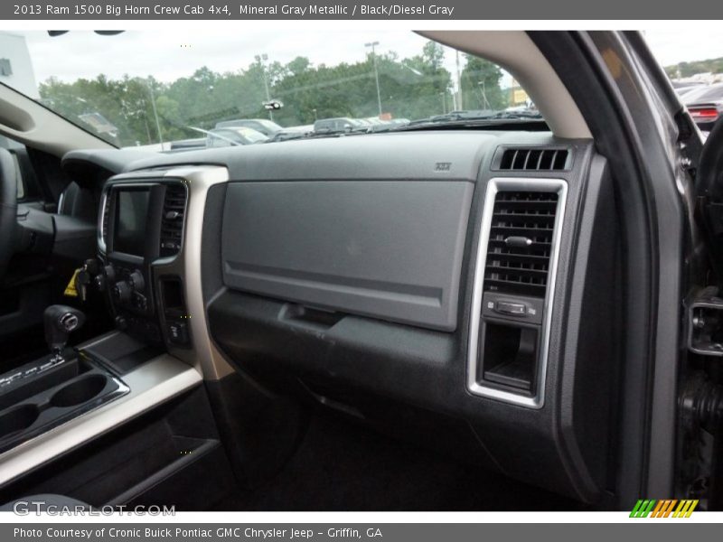 Mineral Gray Metallic / Black/Diesel Gray 2013 Ram 1500 Big Horn Crew Cab 4x4
