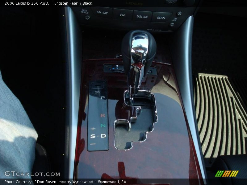 Tungsten Pearl / Black 2006 Lexus IS 250 AWD