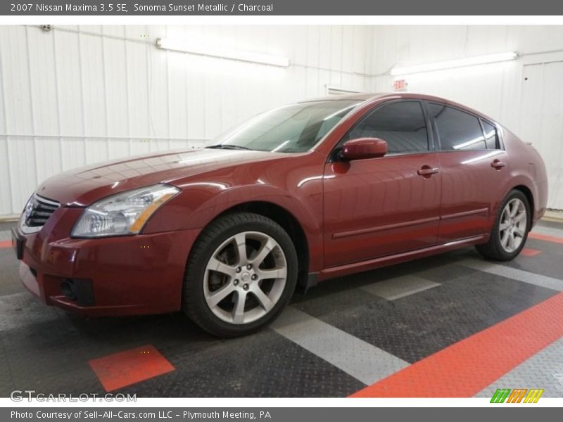 Sonoma Sunset Metallic / Charcoal 2007 Nissan Maxima 3.5 SE