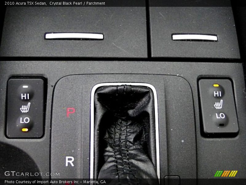 Crystal Black Pearl / Parchment 2010 Acura TSX Sedan