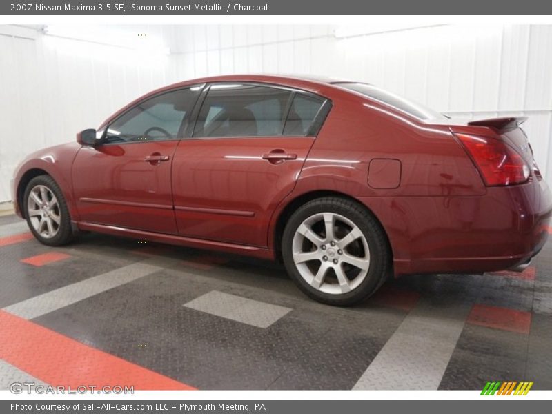 Sonoma Sunset Metallic / Charcoal 2007 Nissan Maxima 3.5 SE