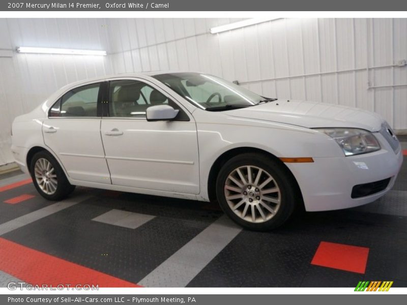 Oxford White / Camel 2007 Mercury Milan I4 Premier