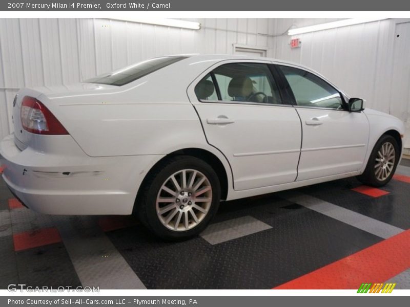 Oxford White / Camel 2007 Mercury Milan I4 Premier