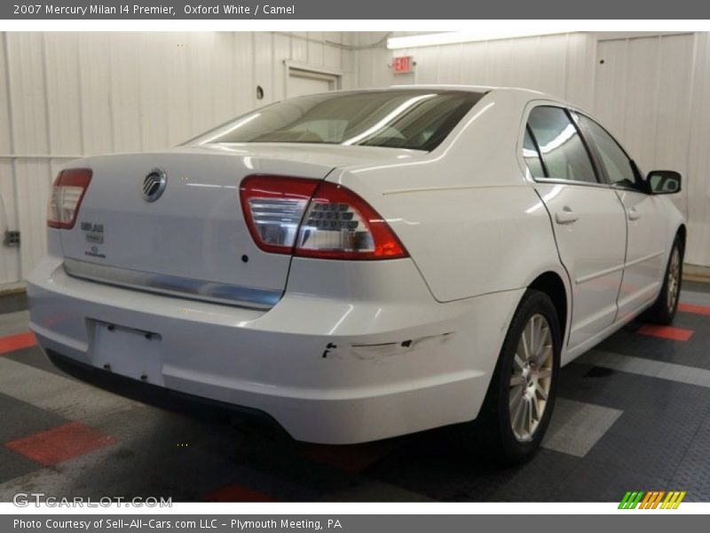 Oxford White / Camel 2007 Mercury Milan I4 Premier