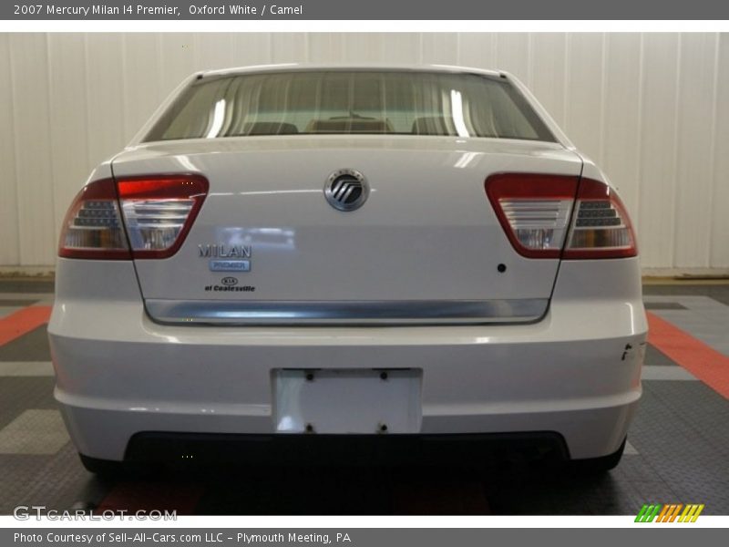 Oxford White / Camel 2007 Mercury Milan I4 Premier