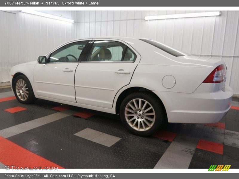 Oxford White / Camel 2007 Mercury Milan I4 Premier