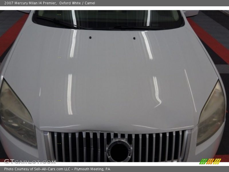 Oxford White / Camel 2007 Mercury Milan I4 Premier