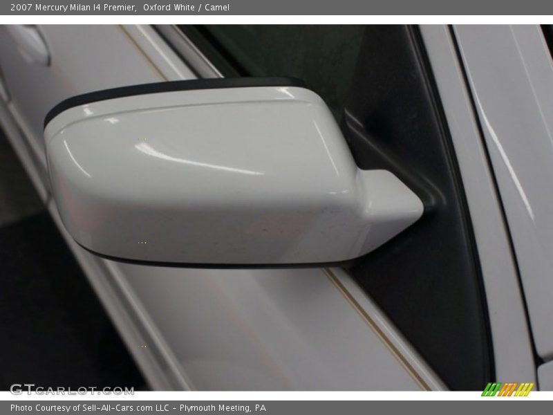 Oxford White / Camel 2007 Mercury Milan I4 Premier