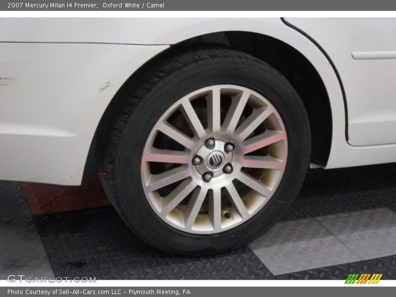 Oxford White / Camel 2007 Mercury Milan I4 Premier