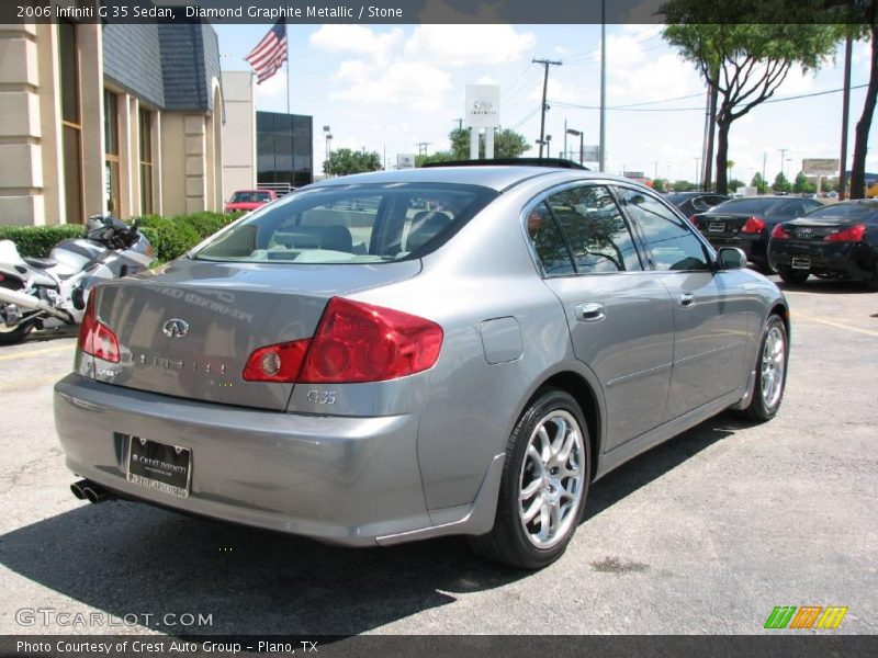 Diamond Graphite Metallic / Stone 2006 Infiniti G 35 Sedan