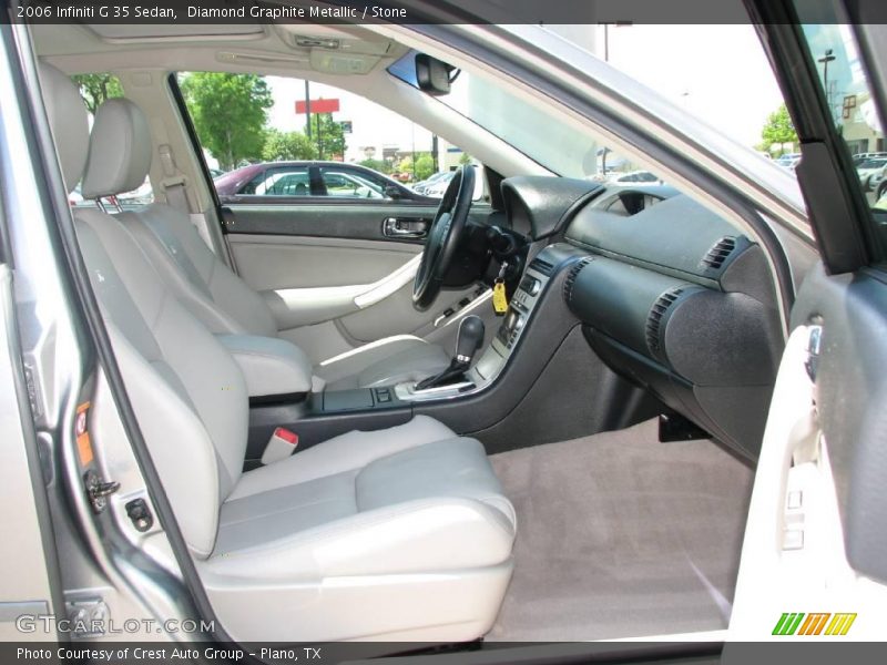 Diamond Graphite Metallic / Stone 2006 Infiniti G 35 Sedan