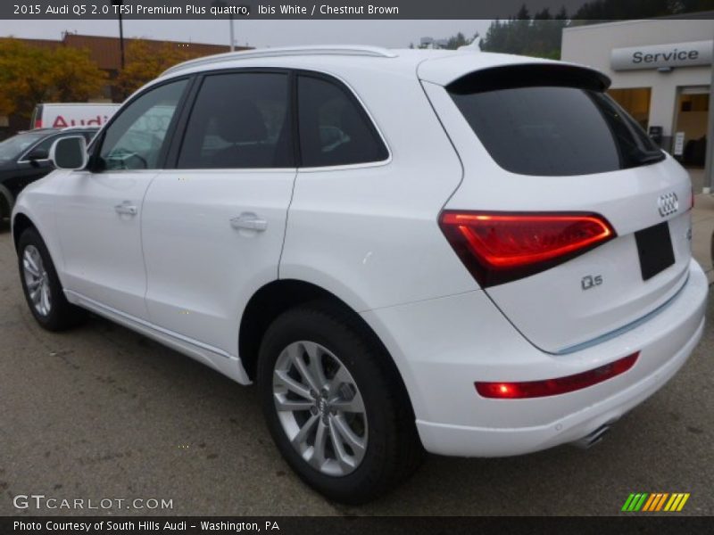 Ibis White / Chestnut Brown 2015 Audi Q5 2.0 TFSI Premium Plus quattro