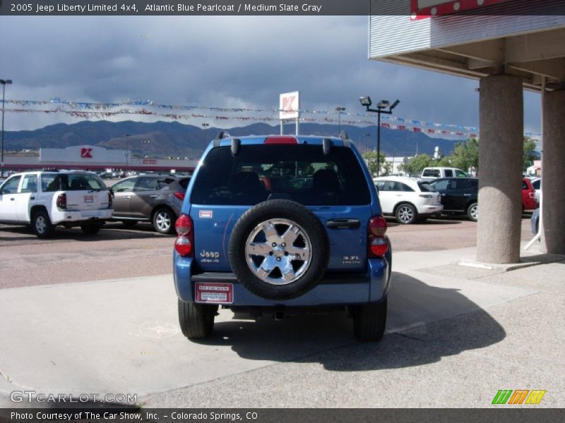 Atlantic Blue Pearlcoat / Medium Slate Gray 2005 Jeep Liberty Limited 4x4