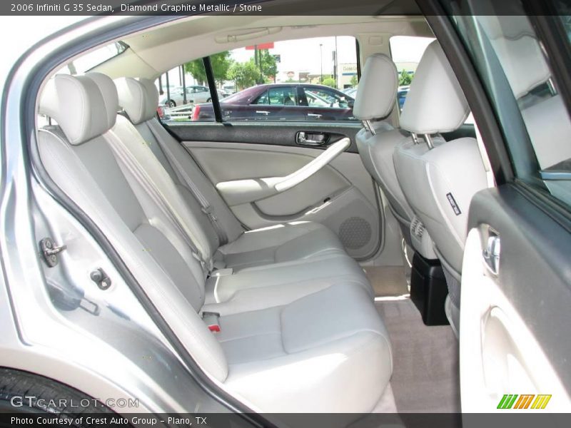 Diamond Graphite Metallic / Stone 2006 Infiniti G 35 Sedan