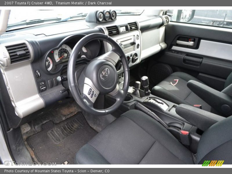 Titanium Metallic / Dark Charcoal 2007 Toyota FJ Cruiser 4WD