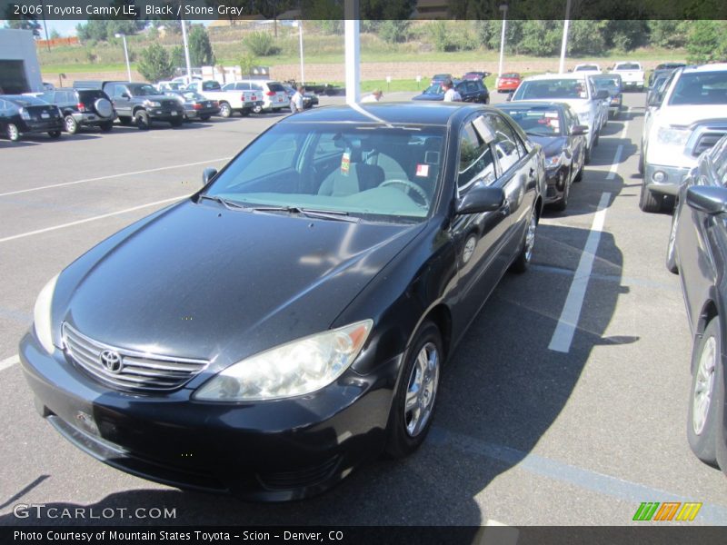 Black / Stone Gray 2006 Toyota Camry LE
