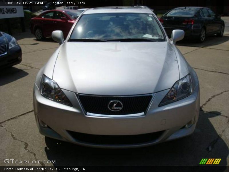Tungsten Pearl / Black 2006 Lexus IS 250 AWD