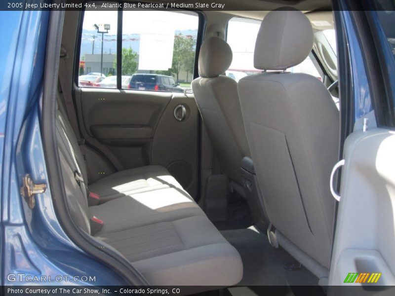 Atlantic Blue Pearlcoat / Medium Slate Gray 2005 Jeep Liberty Limited 4x4