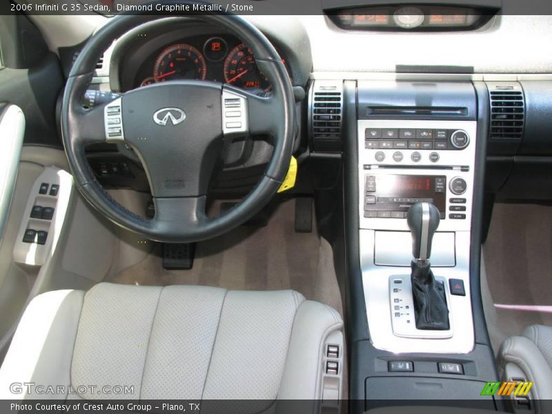 Diamond Graphite Metallic / Stone 2006 Infiniti G 35 Sedan