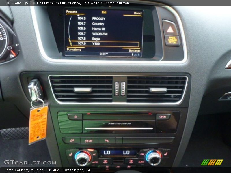 Ibis White / Chestnut Brown 2015 Audi Q5 2.0 TFSI Premium Plus quattro