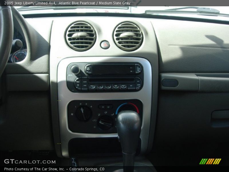 Atlantic Blue Pearlcoat / Medium Slate Gray 2005 Jeep Liberty Limited 4x4