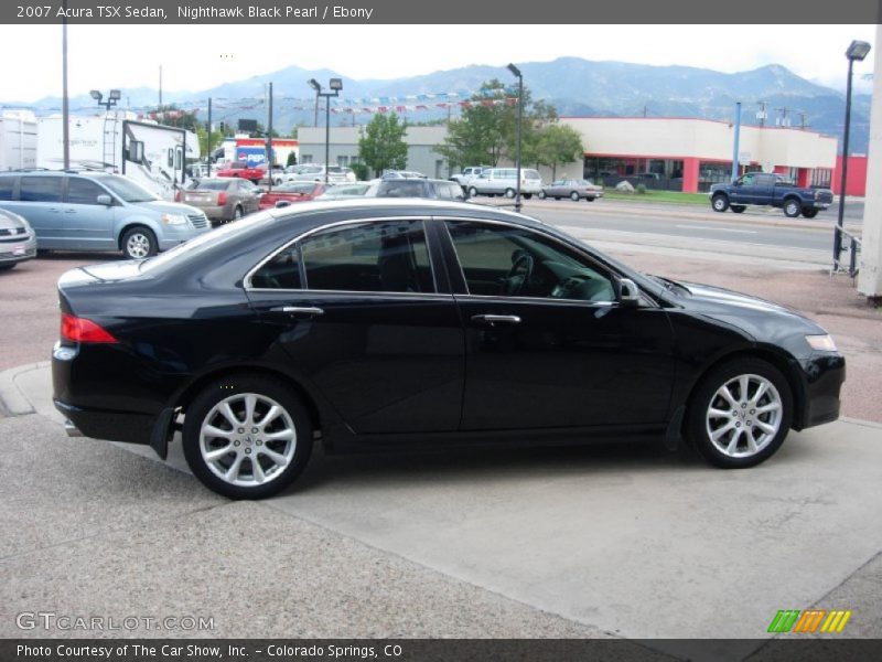 Nighthawk Black Pearl / Ebony 2007 Acura TSX Sedan