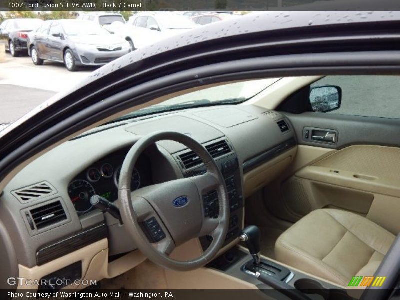 Black / Camel 2007 Ford Fusion SEL V6 AWD