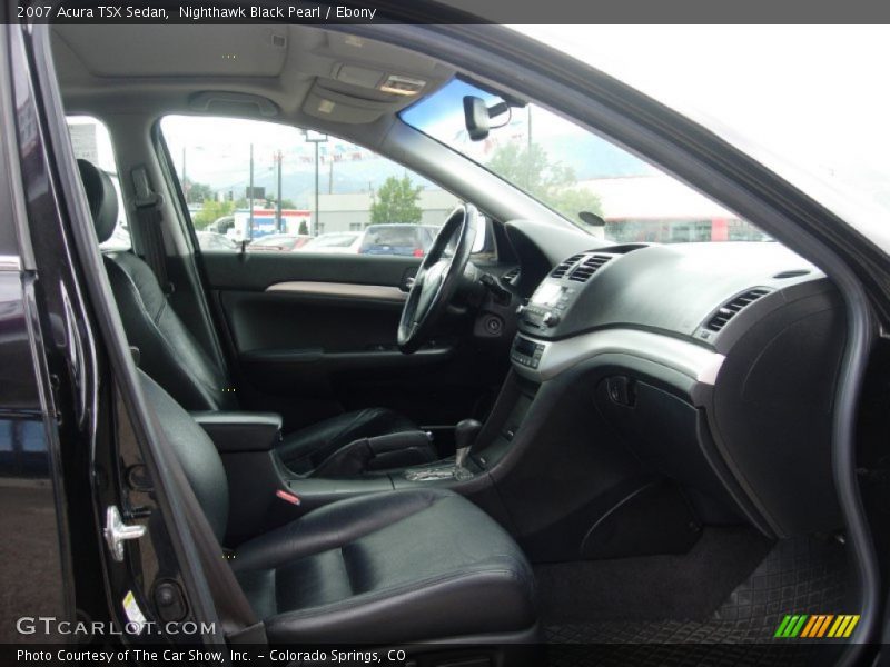 Nighthawk Black Pearl / Ebony 2007 Acura TSX Sedan