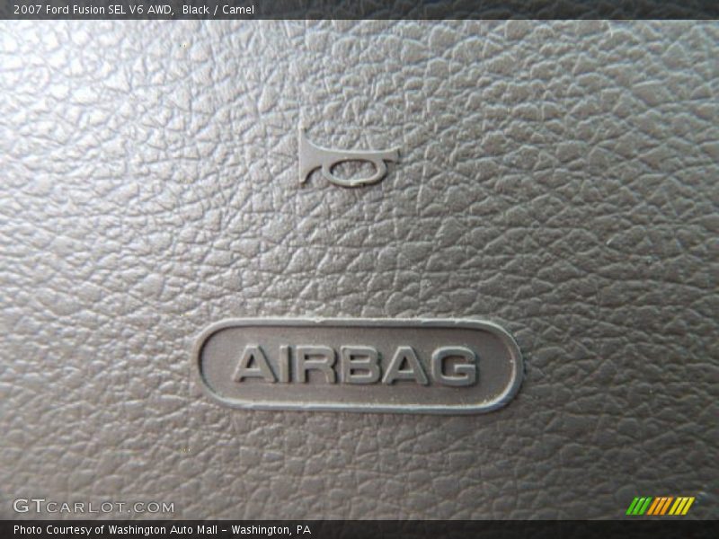 Black / Camel 2007 Ford Fusion SEL V6 AWD