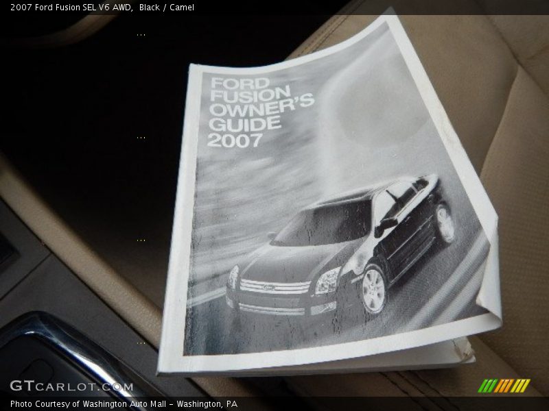 Black / Camel 2007 Ford Fusion SEL V6 AWD