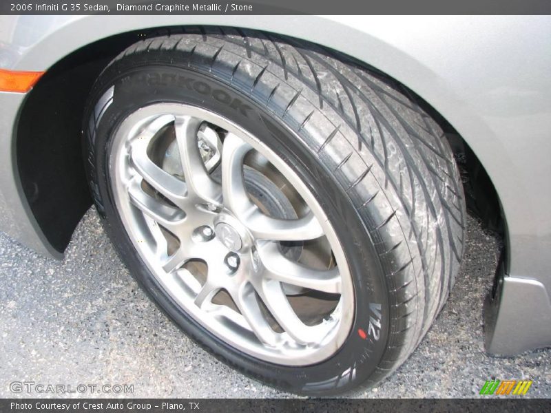 Diamond Graphite Metallic / Stone 2006 Infiniti G 35 Sedan