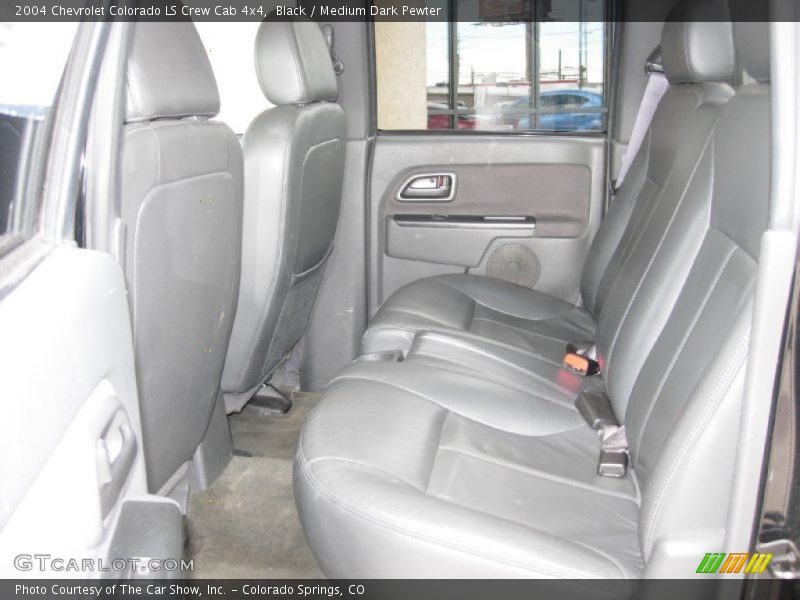 Black / Medium Dark Pewter 2004 Chevrolet Colorado LS Crew Cab 4x4