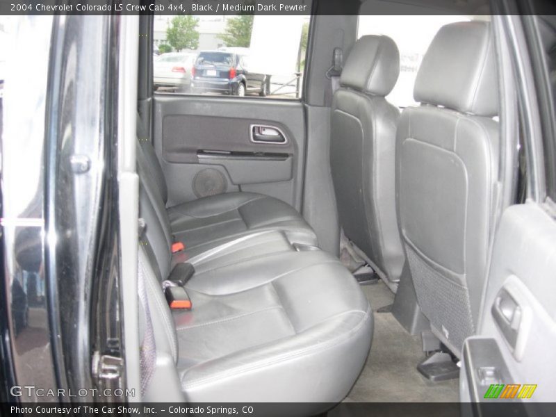 Black / Medium Dark Pewter 2004 Chevrolet Colorado LS Crew Cab 4x4
